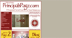 Desktop Screenshot of principalspage.com